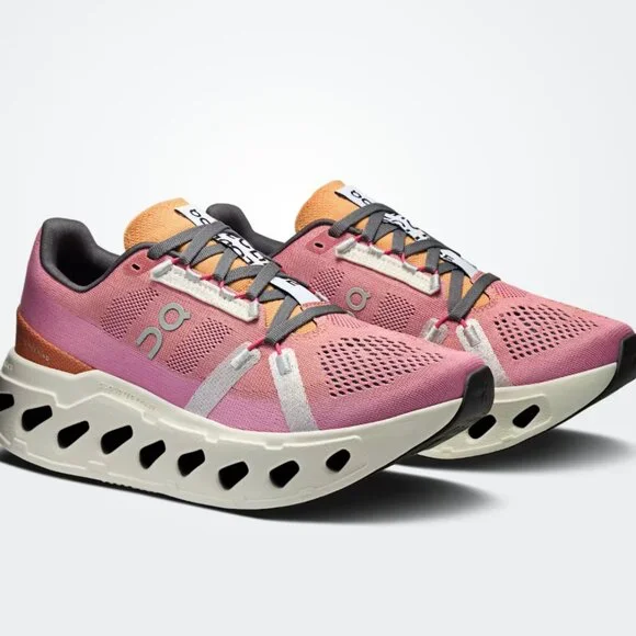 NIB On Running Cloudeclipse Running Shoe in Tangerine/Ivory, Size 9 - Picture 1 of 14